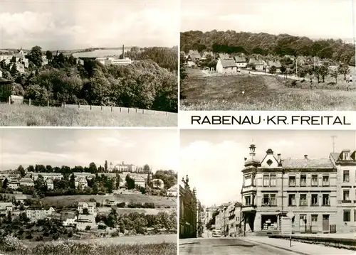 AK / Ansichtskarte  Rabenau_Sachsen Panorama Teilansichten