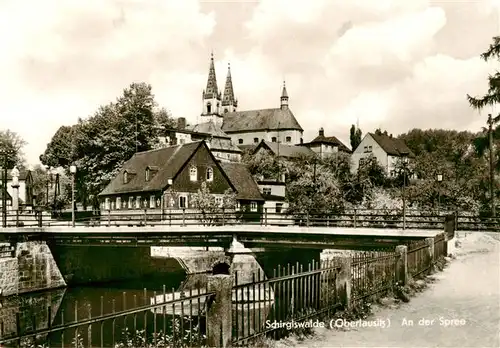 AK / Ansichtskarte  Schirgiswalde An der Spree