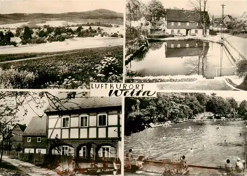 AK / Ansichtskarte  Weifa Panorama Schwimmbad Fachwerkhaus