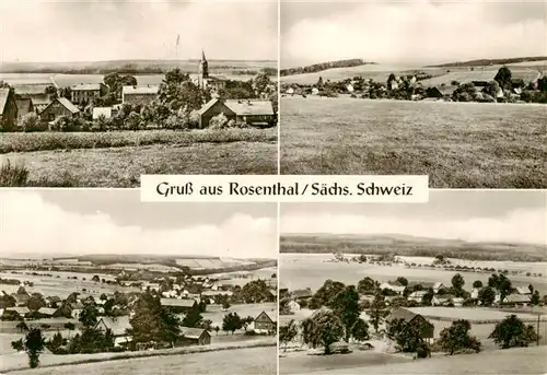 AK / Ansichtskarte  Rosenthal-Bielatal Panorama Teilansichten