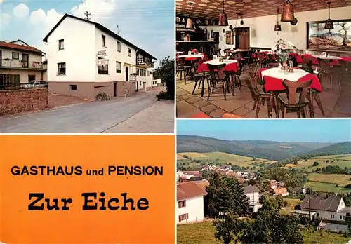 AK / Ansichtskarte 73910545 Weiten-Gesaess_Michelstadt Gasthaus Pension Zur Eiche