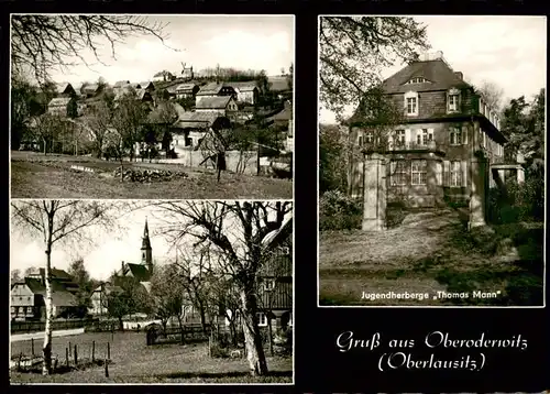 AK / Ansichtskarte  Oberoderwitz Jugendherberge Thomas Mann Ortspartien