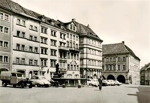 AK / Ansichtskarte  Goerlitz__Sachsen Untermarkt mit Waage