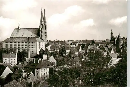 AK / Ansichtskarte  Goerlitz__Sachsen Altstadt mit Peterskirche