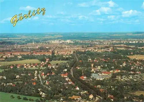 AK / Ansichtskarte 73910597 Goerlitz__Sachsen Blick von der Landeskrone