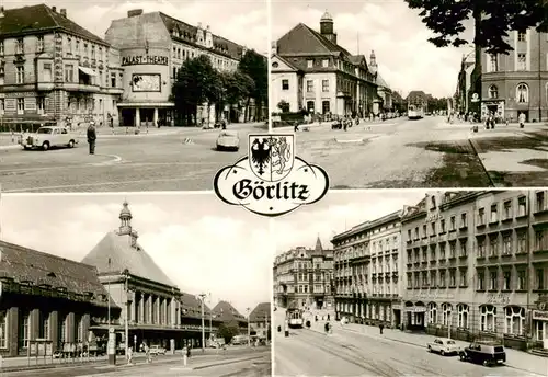 AK / Ansichtskarte  Goerlitz__Sachsen Bahnhofstrasse