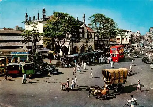 AK / Ansichtskarte  Colombo__Ceylon_Sri_Lanka Strassenpartie