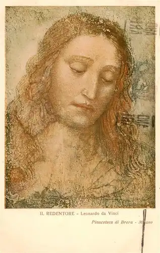 AK / Ansichtskarte  Leonardo_Da_Vinci Il Redentore Milano