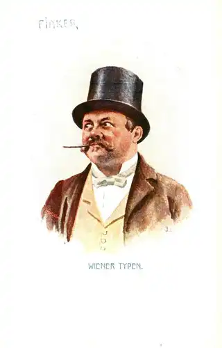 AK / Ansichtskarte  Verlag_B.K.W.I._Nr. Nr. 917-4 Fiaker Winer Typen