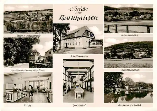 AK / Ansichtskarte 73910689 Barkhausen_Bad_Essen Hilgenbrink Schullandheim Kueche Speisesaal Gertrudenblick Barkhauser Muehle