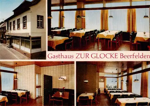 AK / Ansichtskarte 73910703 Beerfelden_Odenwald Gasthaus Zur Glocke Gastraeume