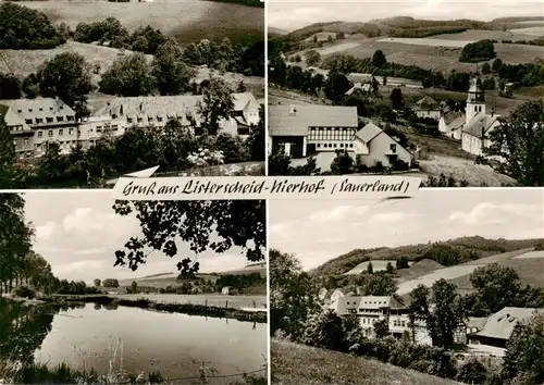 AK / Ansichtskarte 73910747 Listerscheid Gut Nierhof Panorama Kirche