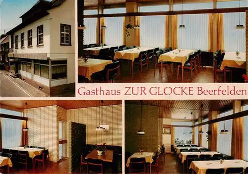 AK / Ansichtskarte  Beerfelden_Odenwald Gasthaus Zur Glocke Gastraeume