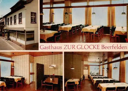 AK / Ansichtskarte  Beerfelden_Odenwald Gasthaus Zur Glocke Gastraeume