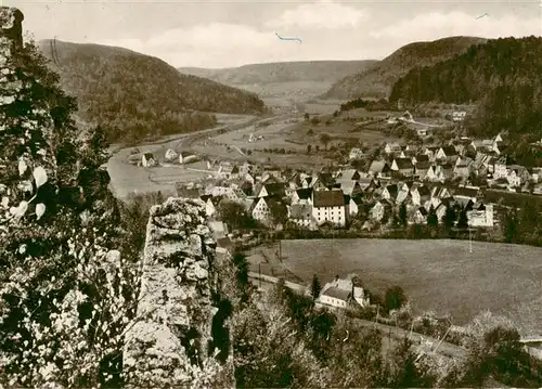 AK / Ansichtskarte  Vorra_Pegnitz Panorama