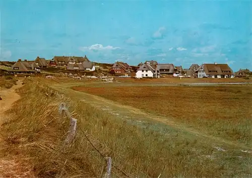 AK / Ansichtskarte  Rantum_Sylt Ortsansicht