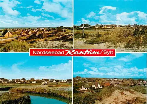 AK / Ansichtskarte  Rantum_Sylt Panorama Teilansichten