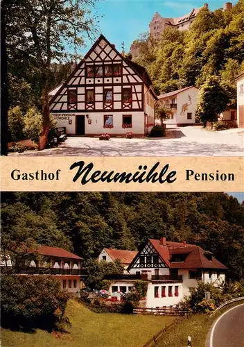 AK / Ansichtskarte 73910903 Ahorntal_Bayern Gathof Pension Neumuehle