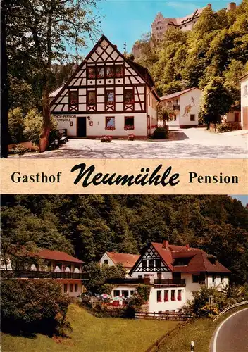 AK / Ansichtskarte  Ahorntal_Bayern Gathof Pension Neumuehle