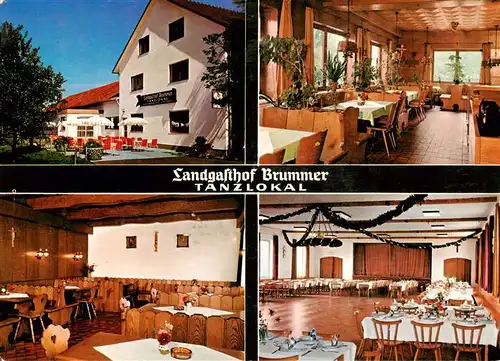 AK / Ansichtskarte 73910909 Reicherstein Landgasthof Brummer Tanzlokal Gastraeume