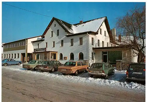 AK / Ansichtskarte  Steinach_Rothenburg_Tauber Gasthof Pension Walter Saemann