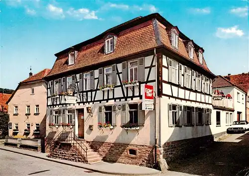 AK / Ansichtskarte  Moenchberg__Spessart Gasthaus Pension Zum Hirschen