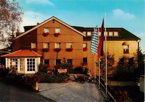 AK / Ansichtskarte 73910967 Fichtelberg_Fichtelgebirge_Bayreuth Hotel Restaurant Cafe Schoenblick