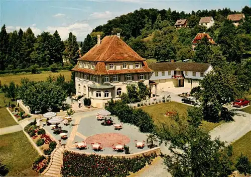 AK / Ansichtskarte  Unteruhldingen-Muehlhofen_Bodensee Hotel Seeperle 