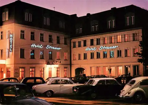 AK / Ansichtskarte 73910999 Wuerzburg_Bayern Hotel Strauss