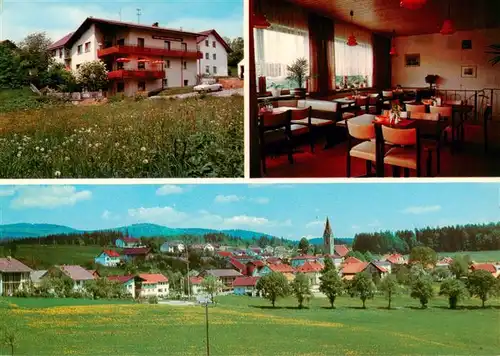 AK / Ansichtskarte 73911006 Neuschoenau Cafe Pension Liebl Gastraum Panorama