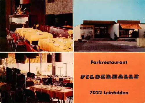 AK / Ansichtskarte 73911019 Leinfelden-Echterdingen Parkrestaurant Filderhalle Gastraeume