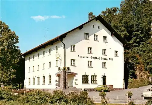 AK / Ansichtskarte 73911027 Teisnach Brauerei Gasthof Georg Ettl