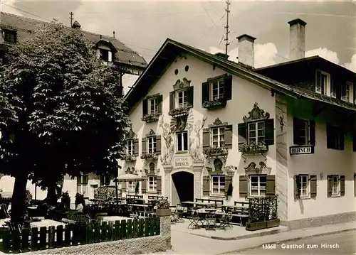 AK / Ansichtskarte 73911044 Oberstdorf Gasthof zum Hirsch