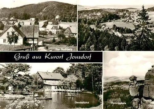 AK / Ansichtskarte 73911093 Jonsdorf_Saechsische_Schweiz Buchberg Panorama Gondelteich Hennigsaeule