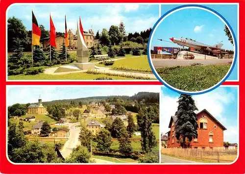 AK / Ansichtskarte 73911121 Rautenkranz_Vogtland Geburtsort des 1. Fliegerkosmonauten der DDR Elternhaus von Oberst Sigmund Jahn
