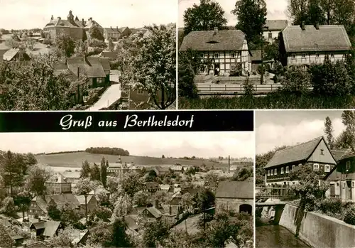 AK / Ansichtskarte  Berthelsdorf_Herrnhut Teilansichten Panorama