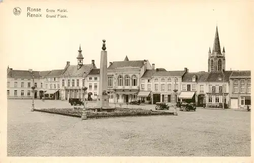 AK / Ansichtskarte 73911237 Ronse_Renaix_Belgie Grote Markt