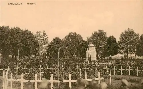 AK / Ansichtskarte  Annoeullin_59_Nord Friedhof Feldpost