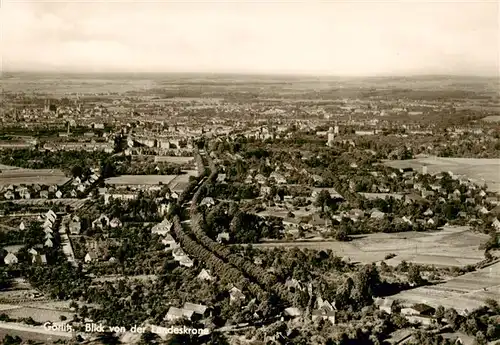 AK / Ansichtskarte 73911245 Goerlitz__Sachsen Panorama Blick von der Landeskrone