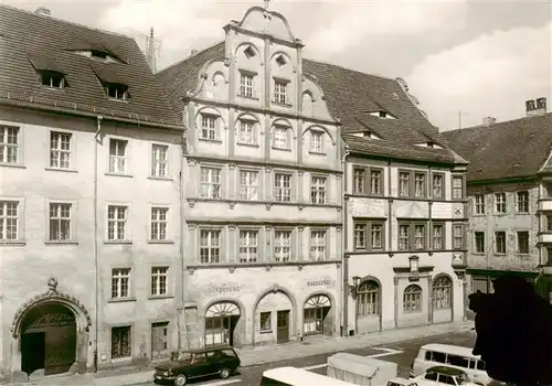 AK / Ansichtskarte  Goerlitz__Sachsen Renaissance Buergerhaeuser am Untermarkt Struve-Apotheke
