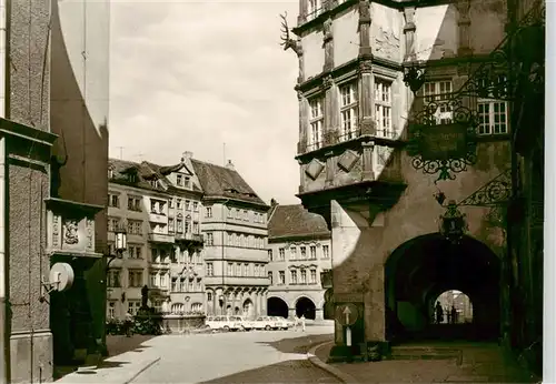 AK / Ansichtskarte  Goerlitz__Sachsen Untermarkt mit Schoenhof Erker Altstadt