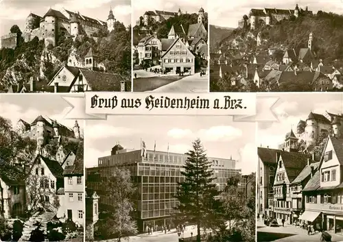 AK / Ansichtskarte 73911256 Heidenheim_Brenz Teilansichten Schloss