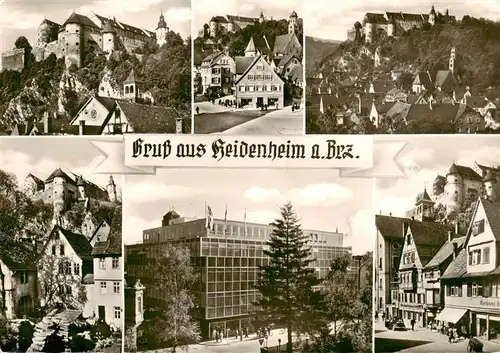 AK / Ansichtskarte  Heidenheim_Brenz Teilansichten Schloss