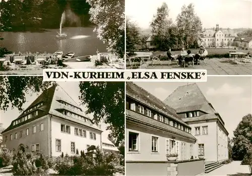 AK / Ansichtskarte 73911259 Grillenburg_Tharandt VDN-Kurheim Elsa Fenske
