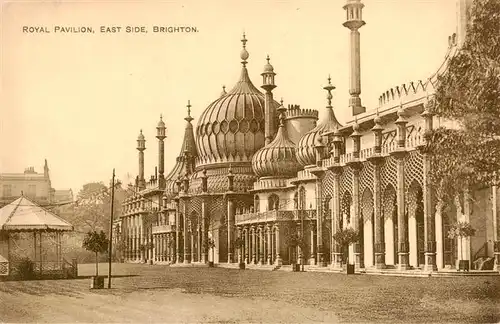 AK / Ansichtskarte  Brighton__East_Sussex_UK Royal Pavilion East Side