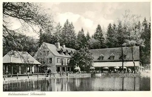 AK / Ansichtskarte  Leopoldstal_Lippe Waldhotel Pension Silbermuehle