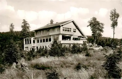 AK / Ansichtskarte  Hahnenklee-Bockswiese_Harz Cafe Kreuzeck