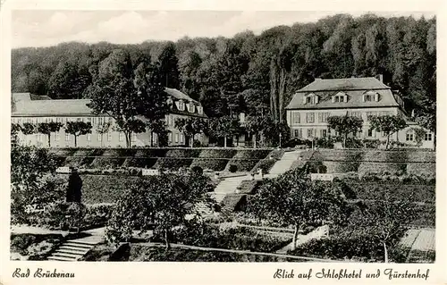 AK / Ansichtskarte  Bad_Brueckenau Schlosshotel und Fuerstenhof