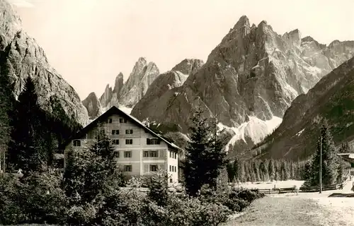 AK / Ansichtskarte  Fischleintal_Fischleinthal_Val_Fiscalina_Suedtirol_IT Hotel Dolomitenhof