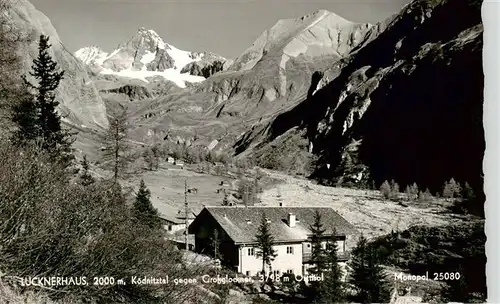 AK / Ansichtskarte  Lucknerhaus_1984m_Kals_Grossglockner Koednitztal Panorama